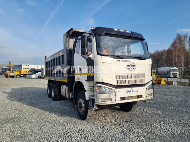 Купить Самосвал FAW J6 (6x4) б/у (2022 г., 49 219 км.)(6208) новая резина з.ось в компании Русбизнесавто - изображение 2