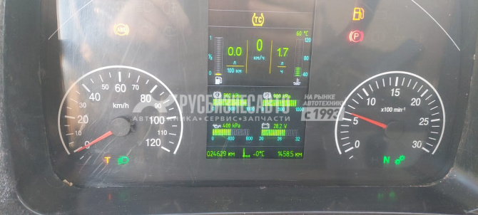 Купить Тягач 6х6 МАЗ 643228 Weichai, ССУ 1550, б/у (2020 г.24624 км) в компании Русбизнесавто - изображение 9