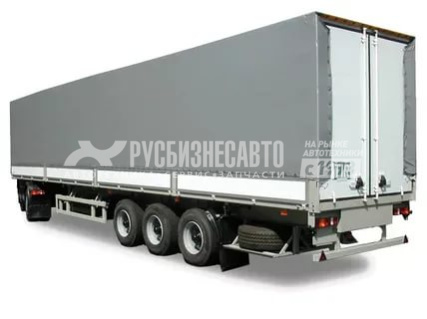 Купить Бортовой полуприцеп МАЗ 975800-3010, тент + ворота в компании Русбизнесавто - изображение 1