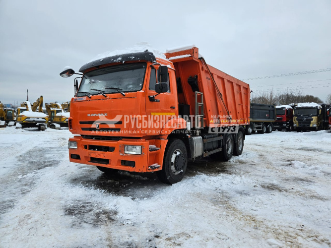 Купить КАМАЗ 6520-53 самосвал б/у (2021 г., 69 852 км.)(1518) в компании Русбизнесавто - изображение 0