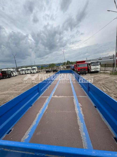 Купить ЧМЗАП 99064-031-ПМ43-01-К П/п бортовой с кониками, ССУ1150, 3-осн, 13,5м борт, стаканы и КОНИКИ в компании Русбизнесавто - изображение 2