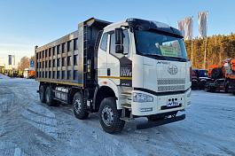 Самосвал FAW J6 (8х4) б/у (2022 г., 36 871 км)(0298)