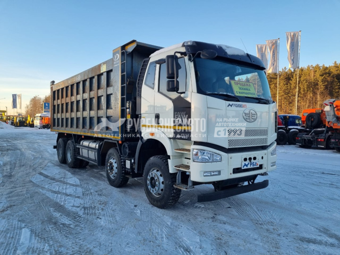 Купить Самосвал FAW J6 (8х4) б/у (2022 г., 36 871 км)(0298) в компании Русбизнесавто - изображение 0