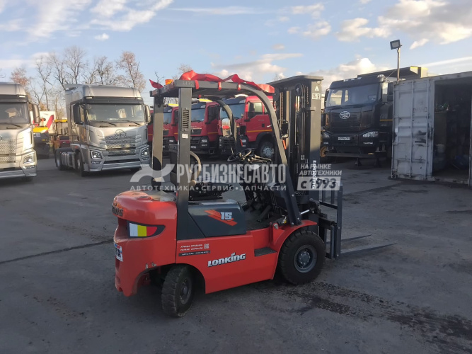 Купить Вилочный погрузчик  LONKING FD15T8 б/у (2024 г.в., 132 м.ч) (7385)-Сбер комиссия в компании Русбизнесавто - изображение 2