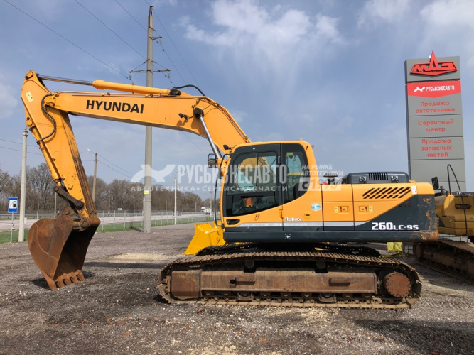 Купить Экскаватор гусеничный HYUNDAI R260LC-9S б/у (2014 г., 14 500 м.ч.) в компании Русбизнесавто - изображение 5