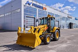 Экскаватор-погрузчик LGCE B877F (дополнительная 3X гидролиния, БСМ, RideControl)
