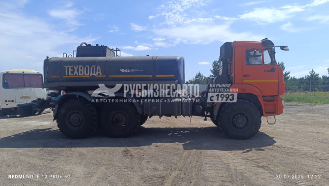 Купить АЦ для технической воды и соляных растворов на шасси Камаз 43118 б/у (2021 г.в. 99 355 км)(3459) в компании Русбизнесавто - изображение 5