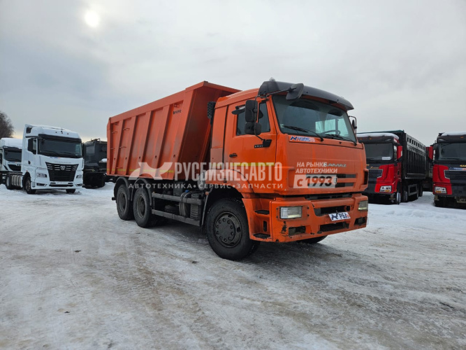 Купить КАМАЗ 6520-53 самосвал б/у (2022 г., 25 626 км.)(4270) в компании Русбизнесавто - изображение 1