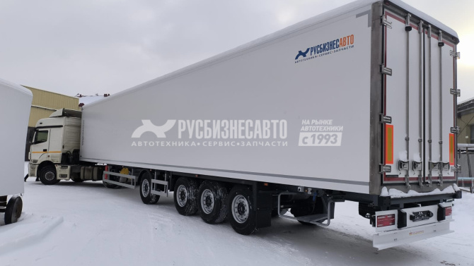Купить Полуприцеп рефрижератор 16,8 метров 4 оси Мосдизайнмаш МДМ 9703 установка Thermo King SLXi400 в компании Русбизнесавто - изображение 1