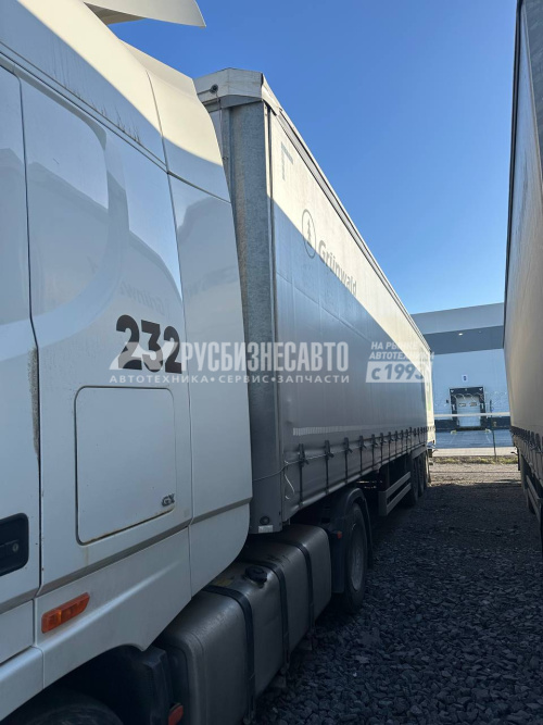 Купить GRUNWALD, 9453-0000010-10, ПОЛУПРИЦЕП б/у (штора 13,6м)(2023 г.)(8905)-Сбер комиссия в компании Русбизнесавто - изображение 4