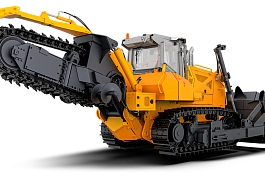 Бульдозер ДСТ-Урал D14-l с траншеекопателем АТМ – 24 тонны