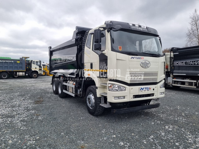 Купить Самосвал FAW J6 (6x4) б/у (2023 г., 12 078 км.)(0088) в компании Русбизнесавто - изображение 0