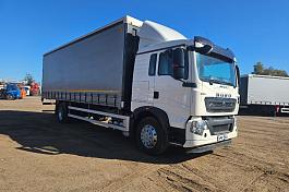 Платформа бортовая АБ-73ZZ11-HS на шасси HOWO T5G 4х2 (евроштора) б/у (2024г.;138 133)(0346)