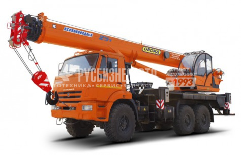 Купить КС 55713-5К-4 автокран 25т. (КАМАЗ-43118) ОВОИД в компании Русбизнесавто - изображение 1