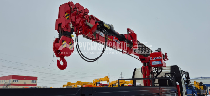 Купить КМУ FAW 3250 (6*4, 390л.с., Евро-5) + HANGLIM KS2056SM верх.упр. + бур 400мм. + борт сталь 8,0м. в компании Русбизнесавто - изображение 9