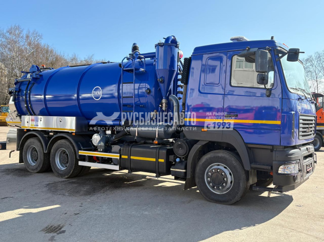 Купить ТКМ-630 (илосос МАЗ 6312С9-8575-012, 15м3+1,5м3 (ил/вода), насос 2600 м3/час, сист.гидроразмыва) в компании Русбизнесавто - изображение 8