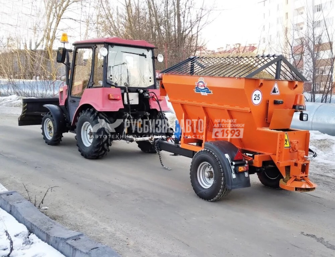 Купить Пескоразбрасыватель полуприцепной тракторный ПРР-1,0 в компании Русбизнесавто - изображение 0