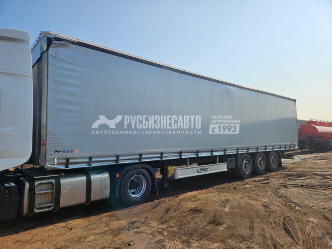 Купить FLIEGL SDS 350,ПОЛУПРИЦЕП (штора, ворота) V= 92 м3, CCУ 1150, L=13,6м. с кониками б/у (2024г.в.)5164 в компании Русбизнесавто - изображение 7