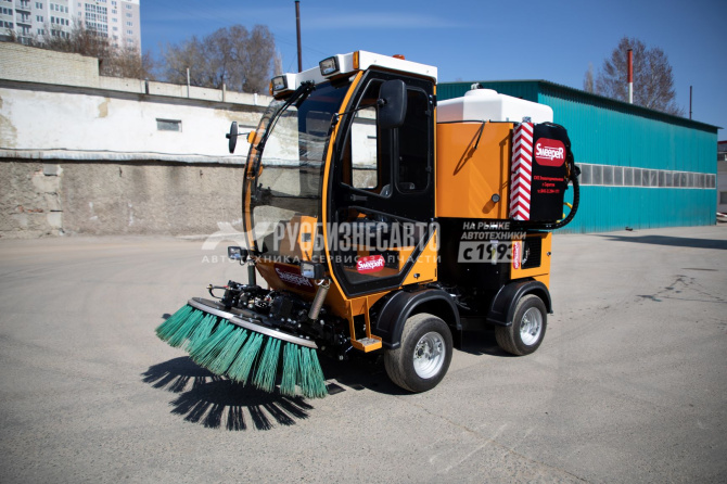 Купить Универсальная подметальная машина «SWEEPER» ММК-1000 (пылесос, объем бункера для смета 1 куб/м) в компании Русбизнесавто - изображение 0