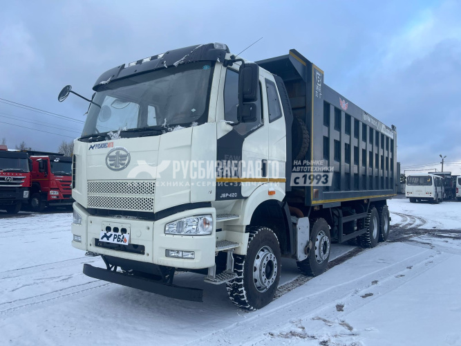 Купить Самосвал FAW J6 (8х4) б/у (2022 г., 41 857 км)(2964) - нов.резина зад.ось. комп. фильтров в подарок в компании Русбизнесавто - изображение 0