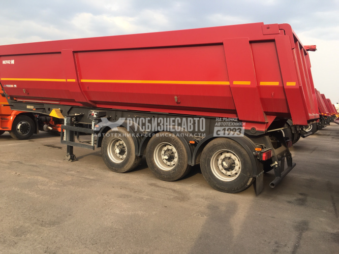 Купить НЕФАЗ 9509-0000216-30 п/п самосвальный, оси BPW, ABS SORL, V=30м3, ССУ1200мм, кузов - овал в компании Русбизнесавто - изображение 1