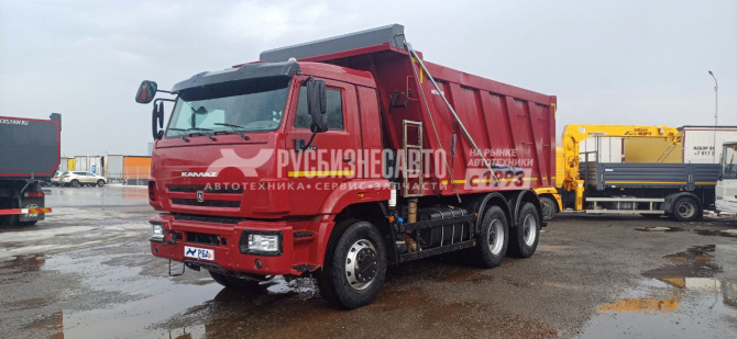 Купить КАМАЗ 6520-B5 самосвал б/у ДВС Cummins (2023 г.в. 29 189 км.)(7396) в компании Русбизнесавто - изображение 2