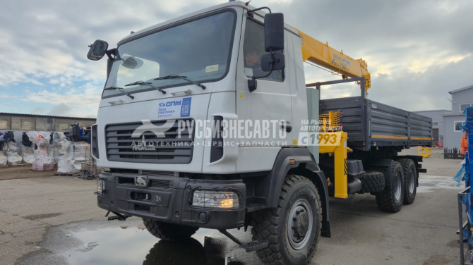 Купить КМУ МАЗ 630226-5575-060 (Евро-5) + SOOSAN SCS736LII верх.упр. + борт сталь 6,2м. в компании Русбизнесавто - изображение 3