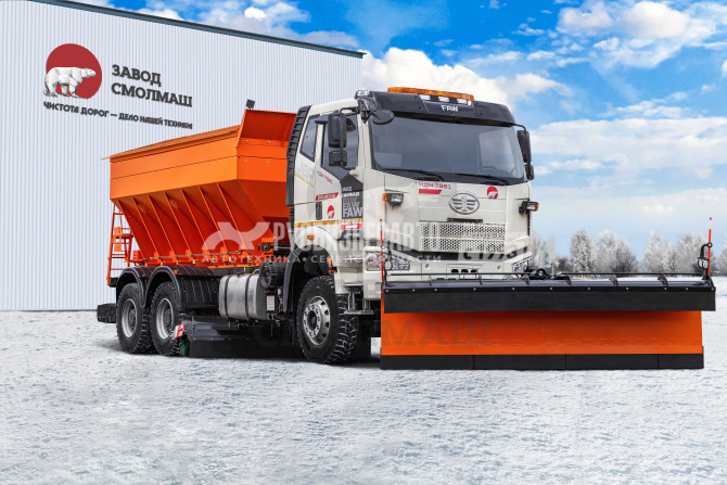 Купить 7881280 (Аналог ЭД-405) (КДМ) на базе шасси FAW с отбором мощности от ДВС (ПС 10+ПМ 12+ПО+ЩО) в компании Русбизнесавто - изображение 4