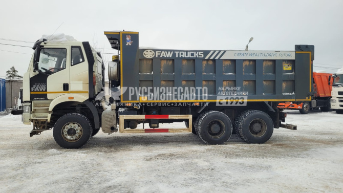 Купить Самосвал FAW J6 (6x4) б/у (2023 г. 27119км) (6804)	 в компании Русбизнесавто - изображение 8