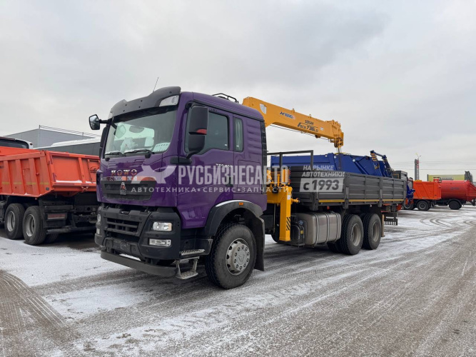 Купить КМУ HOWO T5G (6*4, 400л.с., Евро-5) + SOOSAN SCS736LII верх.упр. + борт сталь 8,0м. РМЗ в компании Русбизнесавто - изображение 5