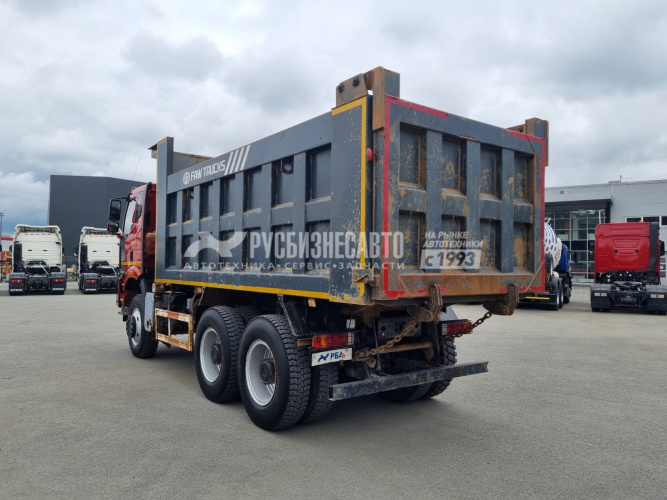Купить Самосвал FAW J6 (6x6) колеса R24 б/у (2023 г., 38 609 км)(3137) в компании Русбизнесавто - изображение 5