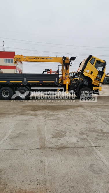 Купить КМУ FAW 3250 (6*4, 390л.с., Евро-5) + SOOSAN SCS746L верх.упр. + борт сталь 8,0м. АМ в компании Русбизнесавто - изображение 7