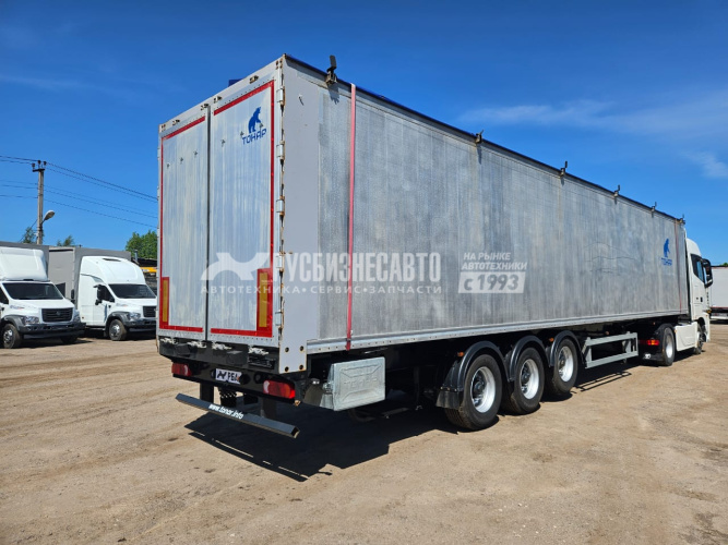 Купить ТОНАР SDP3-89 (95894) п/п 14,1м, сдвиж. пол, Al кузов, V-89м3, ССУ1150 б/у (2023 г. )(1791) в компании Русбизнесавто - изображение 4