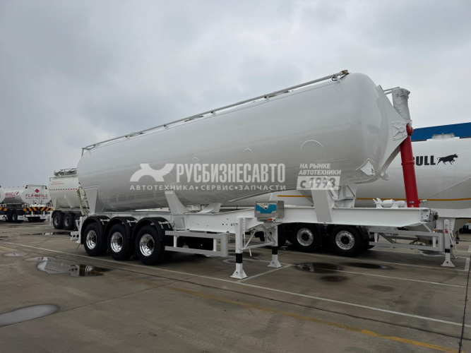 Купить ППЦ материаловоз (мука, комбикорм)  BULL (45 м3, алюминий, 3 оси SAF, WABCO, самосвальный) в компании Русбизнесавто - изображение 3