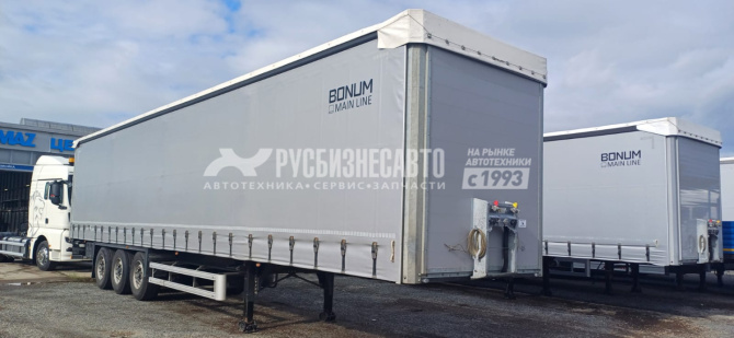 Купить BONUM 914296-04  ПОЛУПРИЦЕП б/у (штора, ворота)(2023 г.)(0709) в компании Русбизнесавто - изображение 4