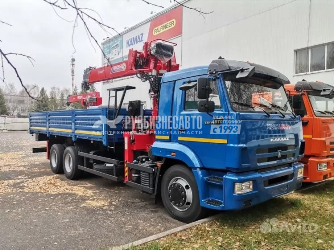 Купить КМУ КАМАЗ 65117-3010-48 (Евро-5) + HORYONG HRS206 верх.упр. + борт сталь 6.8м. в компании Русбизнесавто - изображение 1