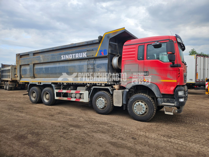 Купить Самосвал HOWO T5G 8X4 б/у (2023г.в. 25 780км.)(1108) в компании Русбизнесавто - изображение 11