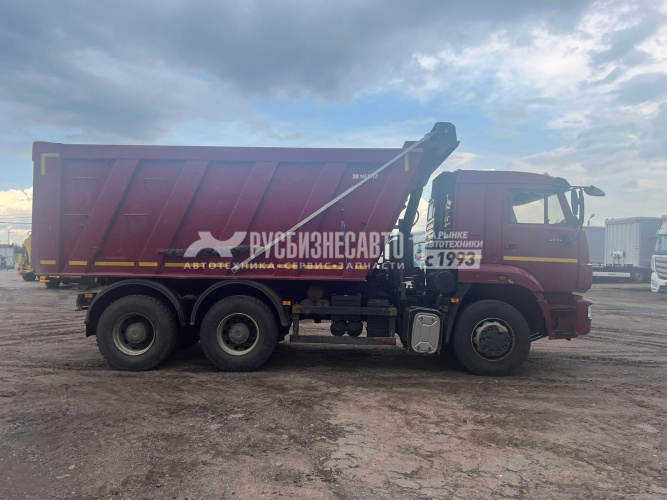Купить КАМАЗ 6520-B5 самосвал ДВС Cummins б/у (2023 г., 40 002 км.)(9732) в компании Русбизнесавто - изображение 4