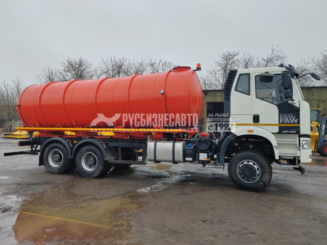 Купить МВ-19-FAW-3250 (6х6, шасси 4800) (вакуумная машина, 19 м3, насос КО-510, СПЕКТР) в компании Русбизнесавто - изображение 5