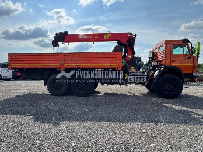 Купить КМУ Камаз 43118 (6х6)(Евро 2) + INMAN IT150 б/у (2023 г.в., 126 819 км., 1188 м/ч) (7898) в компании Русбизнесавто - изображение 7