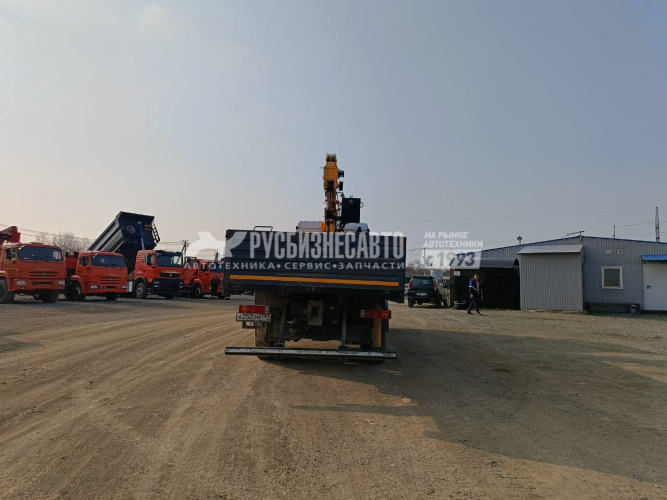 Купить КМУ SHACMAN X3000 SX32586V385 (6*6, Евро-5) + SOOSAN SCS736LII верх.упр. б/у (2023г. 64684км) (0016) в компании Русбизнесавто - изображение 4