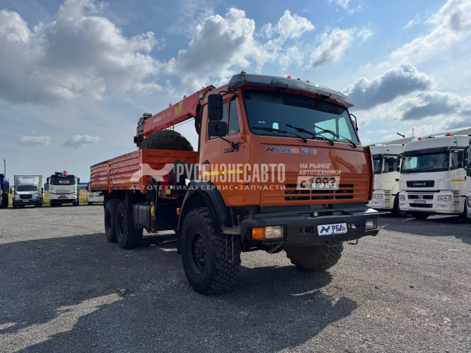 Купить КМУ Камаз 43118 (6х6)(Евро 2) + INMAN IT150 б/у (2023 г.в., 126 819 км., 1188 м/ч) (7898) в компании Русбизнесавто - изображение 0