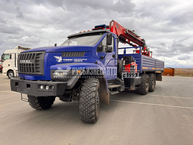 Купить КМУ Урал NEXT 4320-6951-72 (6х6) + Horyong HRS 216 б/у (2025 г.в., 6 332 км., 005 м/ч) 0005) в компании Русбизнесавто - изображение 6