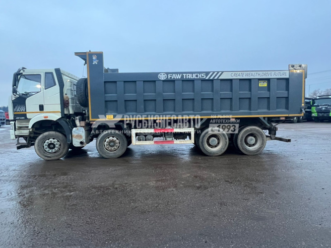 Купить Самосвал FAW J6 8x4 б/у (2023 г.в.,64 926 км.)(6941)Сбер комиссия в компании Русбизнесавто - изображение 3