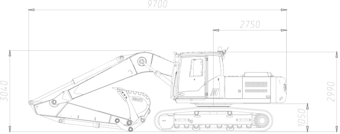 Купить Экскаватор гусеничный E225NC (с габаритной шириной 2500мм) в компании Русбизнесавто - изображение 8