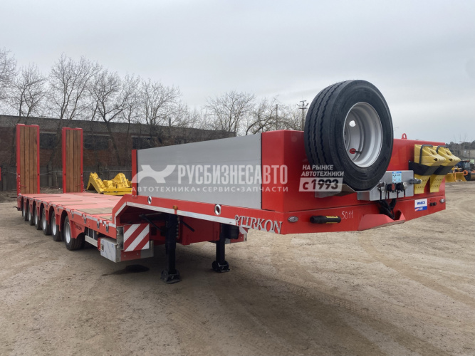 Купить Полуприцеп трал TIRKON LWB6A, 6 осей, раздвижной, г/п 72000 кг в компании Русбизнесавто - изображение 0