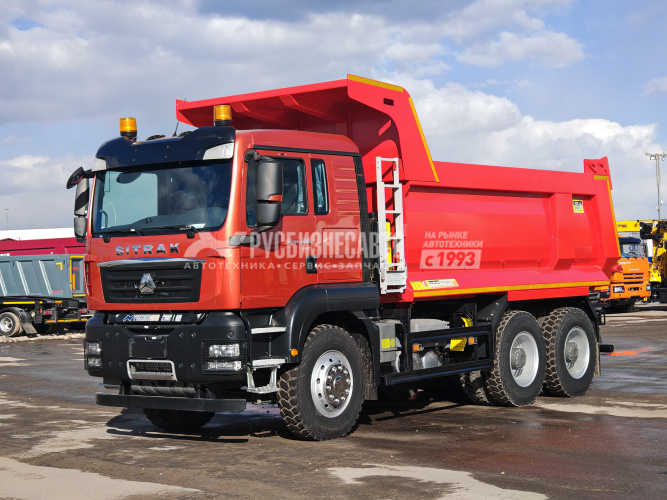 Купить Самосвал SITRAK C7H 6x4 ( ZZ3256V384ME ) / 5.3*2.3*1.5 / 18 м3 / наклон / МКПП без ретард / R24 в компании Русбизнесавто - изображение 0
