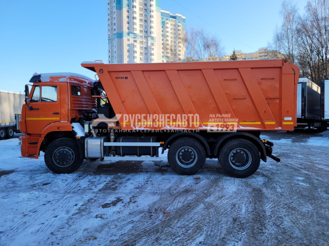 Купить КАМАЗ 6520-53 самосвал б/у (2020 г., 17 000 км.) в компании Русбизнесавто - изображение 7
