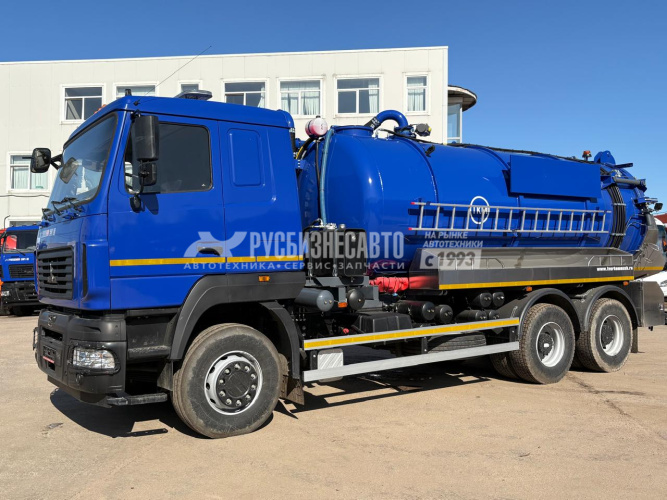 Купить ТКМ-630 (илосос МАЗ 6312С9-8575-012, 15м3+1,5м3 (ил/вода), насос 2600 м3/час, сист.гидроразмыва) в компании Русбизнесавто - изображение 25