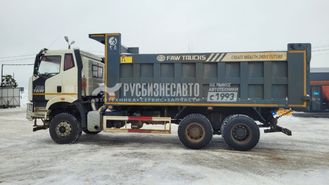 Купить Самосвал FAW J6 (6x4) б/у (2022 г. 30 123км) (0539) в компании Русбизнесавто - изображение 6